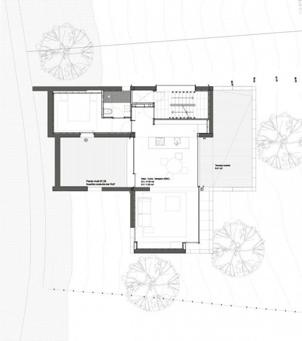 Maison en terrain difficile 13