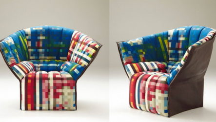 Pixel furniture at accessories ni Christian Zuzunaga