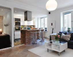 Intérieur de la semaine : petit appartement en Suède