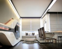 Le futurisme en design d'intérieur