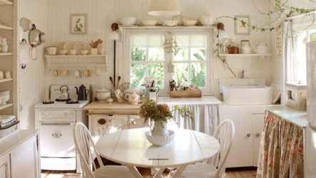 Shabby Chic style - pagpapatuloy ng tradisyon ng Provence style