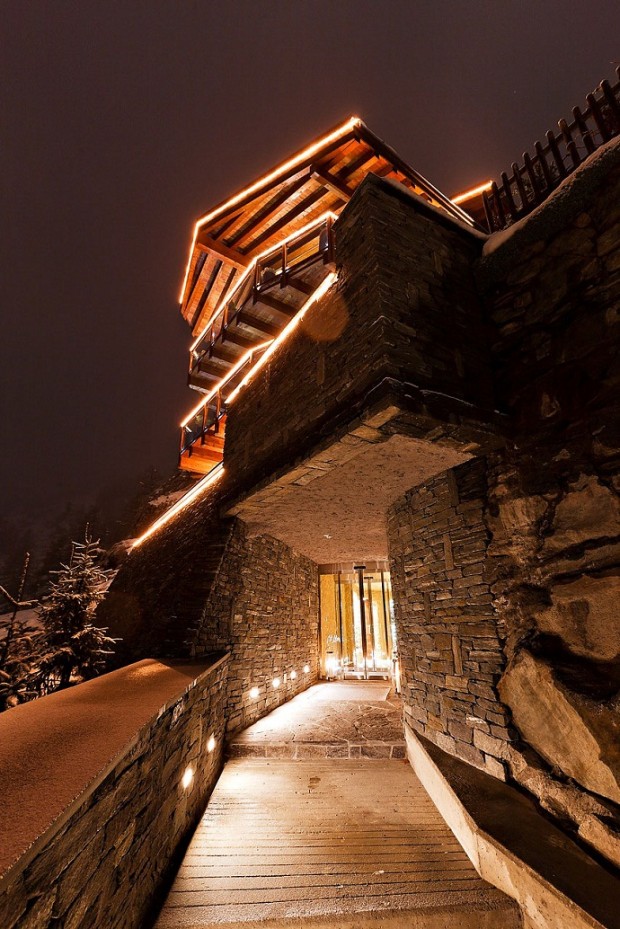 Intérieur de la semaine : Chalet alpin