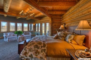 Chambre à coucher dans une maison bavaroise