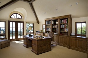 Intérieur de bureau de style bavarois