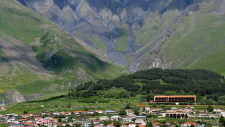 Hindi pangkaraniwang Georgian na hotel