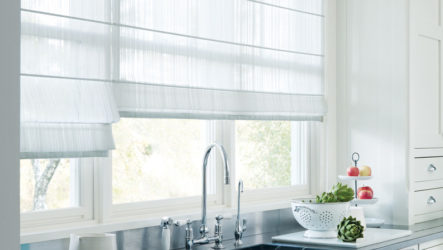 Roman blinds para sa kusina: mahusay na hitsura, pagiging simple at pagiging praktiko