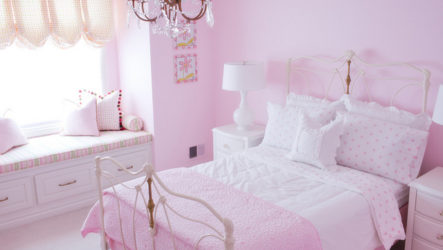 Pink nursery - fairy tale interior