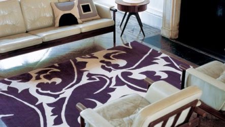 Tapis dans un intérieur moderne