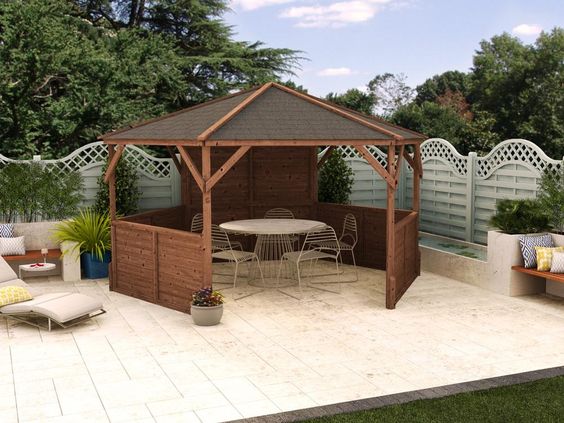 do-it-yourself gazebo