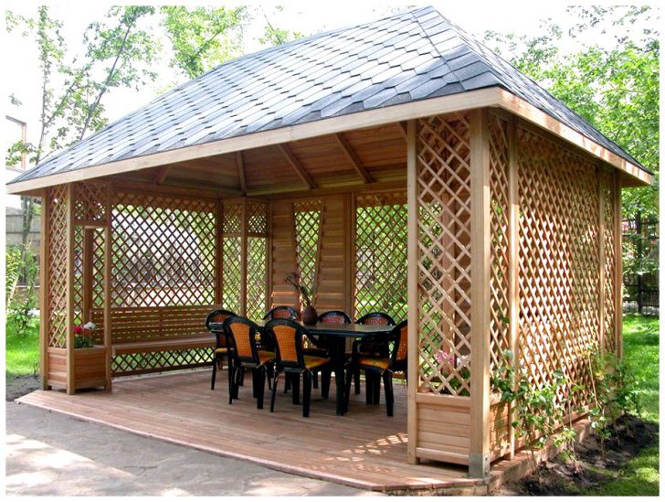 do-it-yourself gazebo