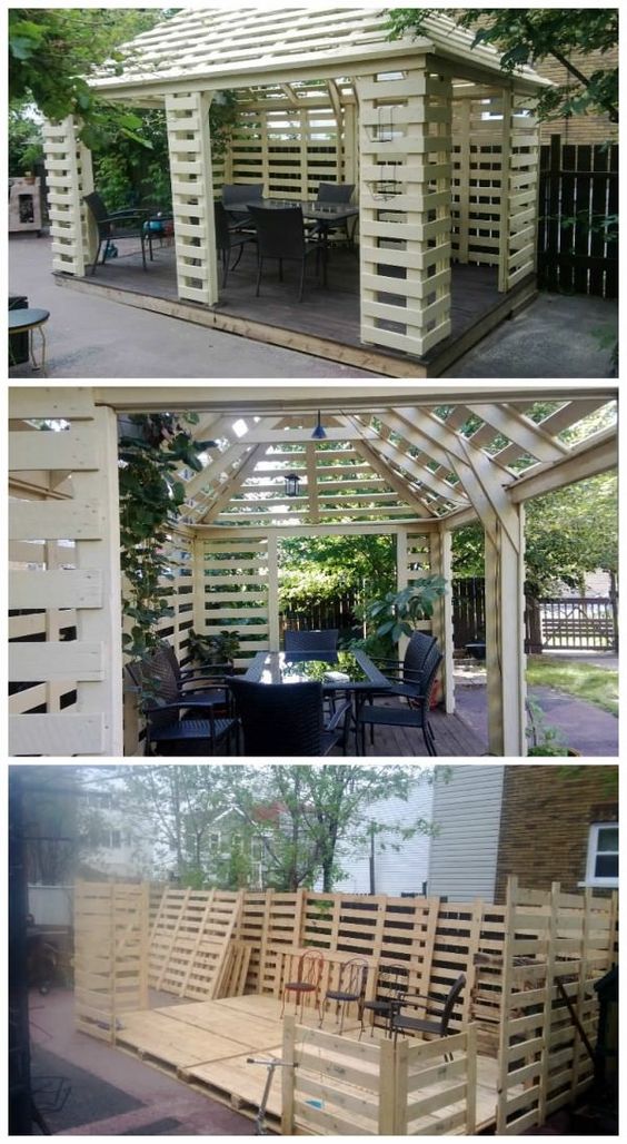 do-it-yourself gazebo