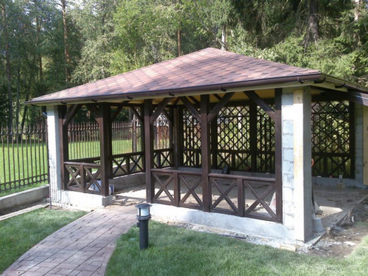 do-it-yourself gazebo