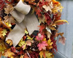 Idées de décor de feuilles sèches