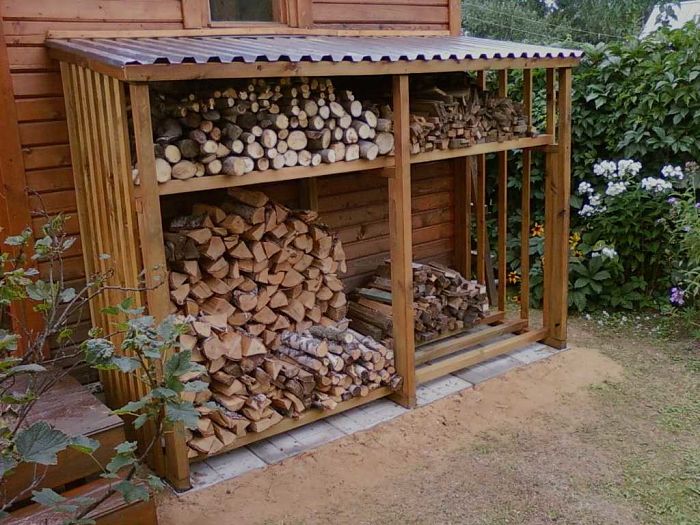 bois de chauffage pour chalets d'été