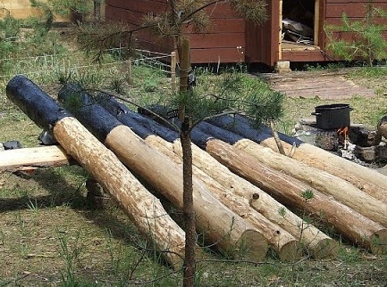 bois de chauffage pour chalets d'été