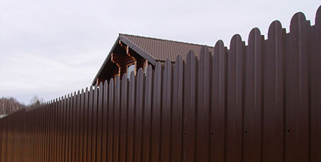 corrugated board fences