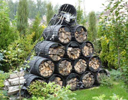 bois de chauffage pour chalets d'été