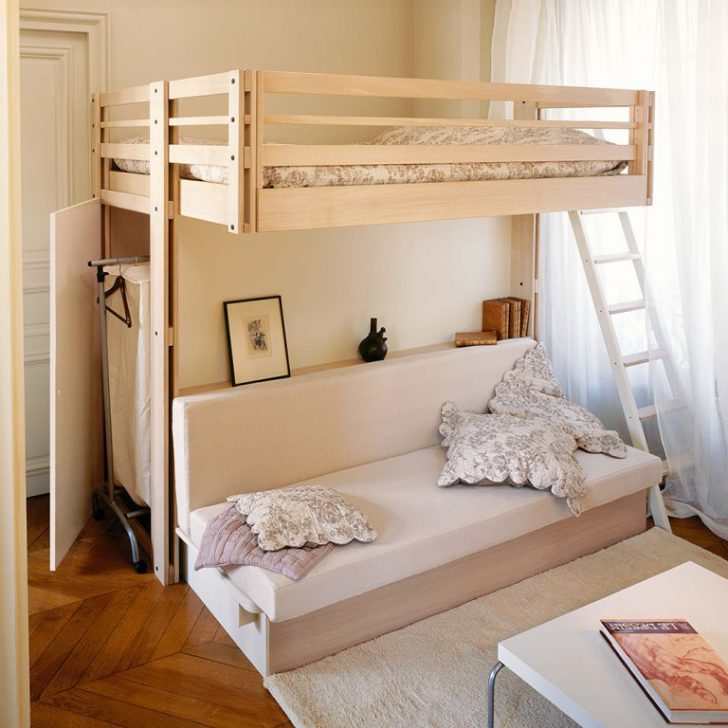 chambres d'enfants avec lits superposés