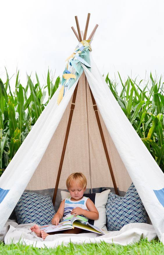 cabane à faire soi-même pour les enfants