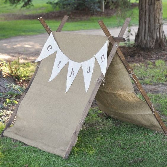 cabane à faire soi-même pour les enfants