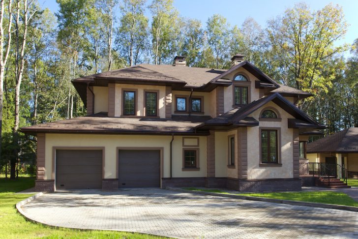 Une maison en brique