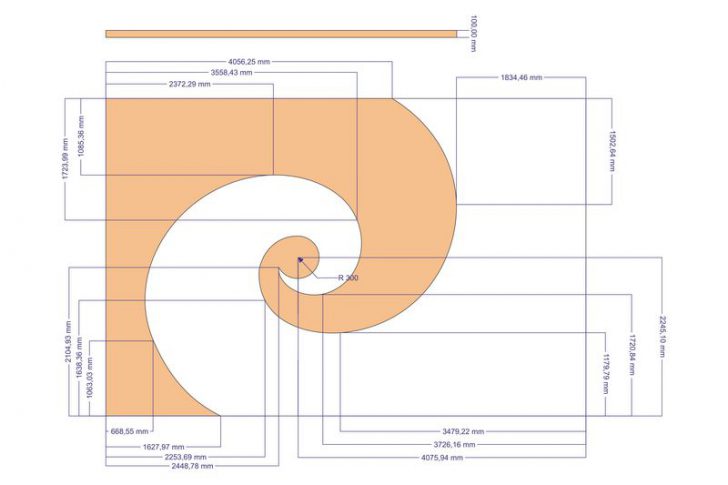 conception de plafond en plaques de plâtre