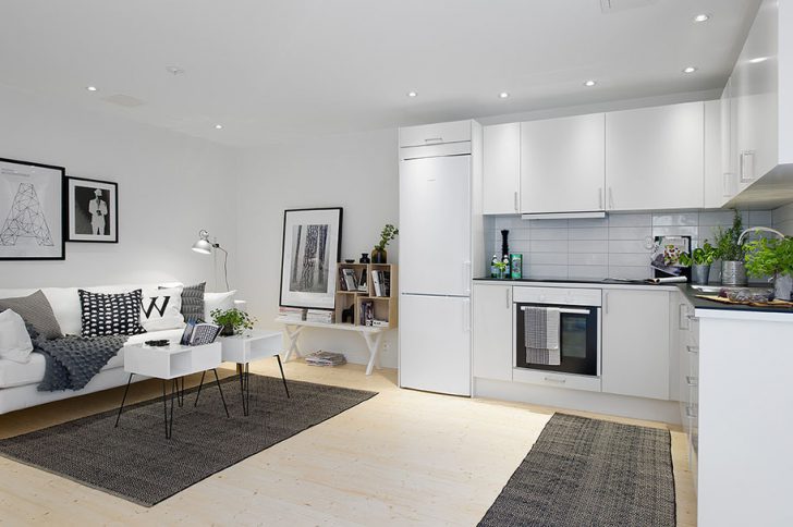 intérieurs d'appartements dans un style moderne