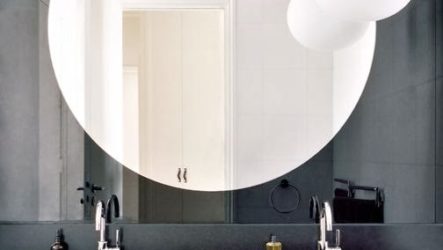 Conception de miroir de salle de bain