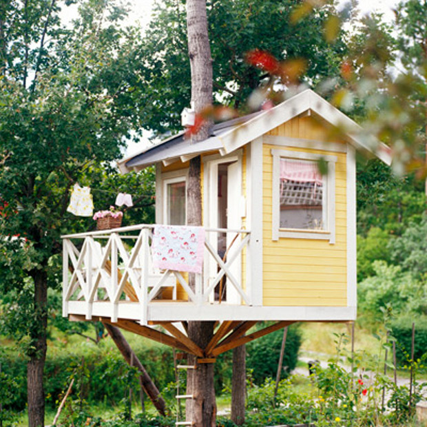 cabane dans les arbres