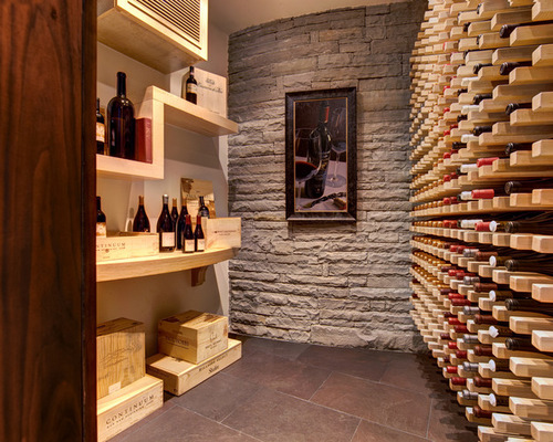 cave à vin à l'intérieur