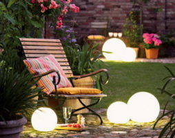 Lampadaires pour le jardin