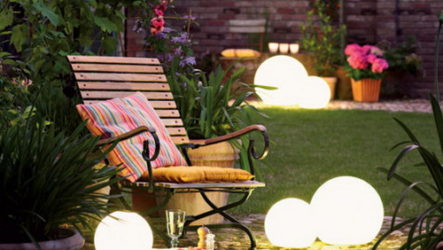 Lampadaires pour le jardin