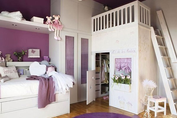 conception de la chambre des filles