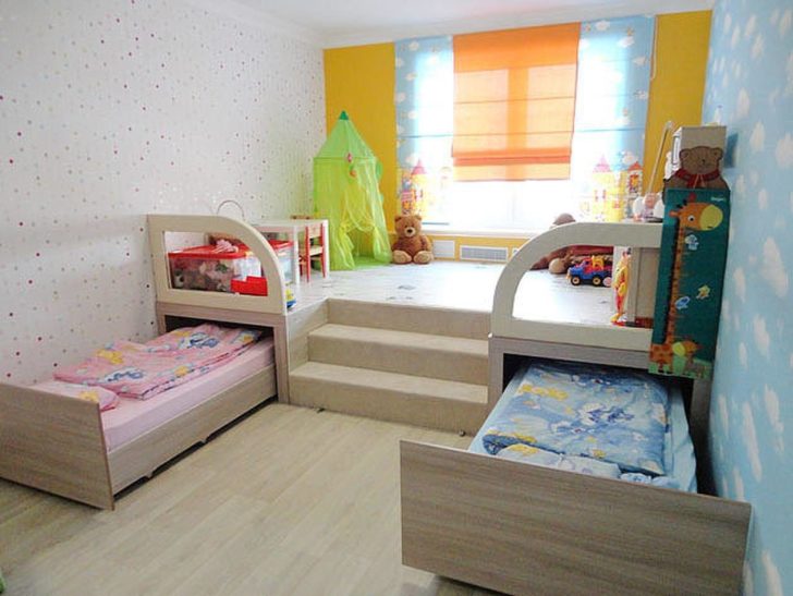 conception de la chambre des filles