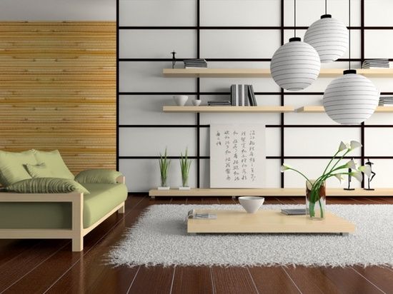 Style japonais à l'intérieur