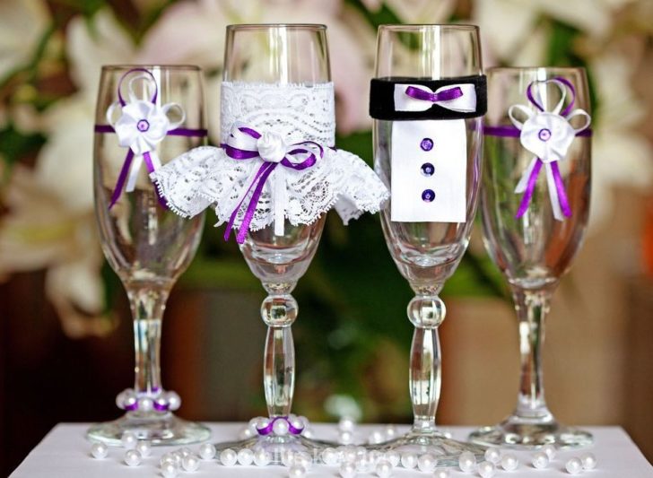 Lunettes de mariage bricolage