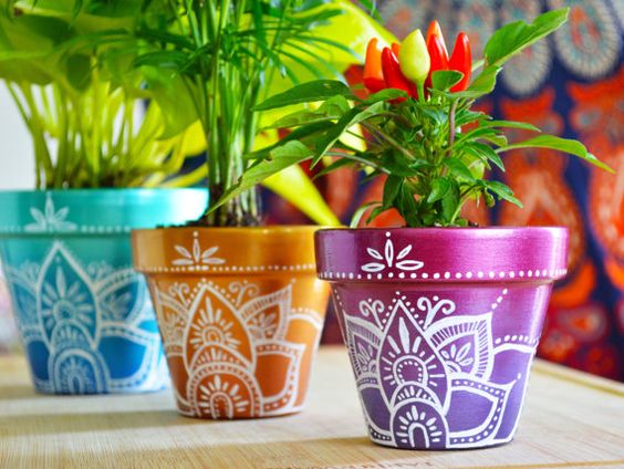 DIY flower pot