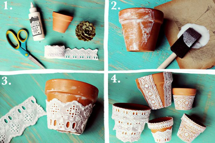 DIY flower pot