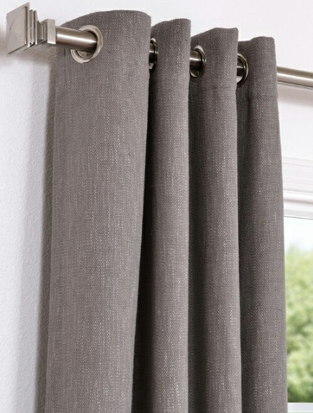 do-it-yourself eyelet curtains