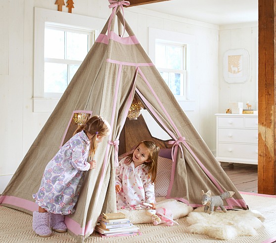 wigwam à faire soi-même pour les enfants