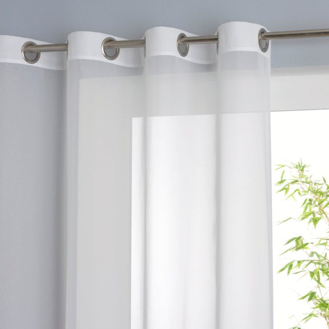 do-it-yourself eyelet curtains