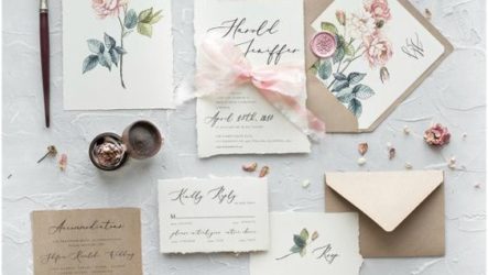 Faire des cartes de mariage de vos propres mains