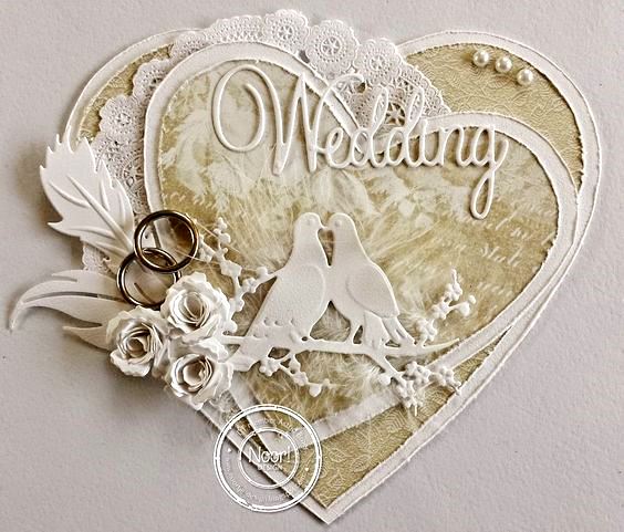 DIY wedding card