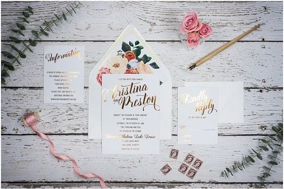 DIY wedding card