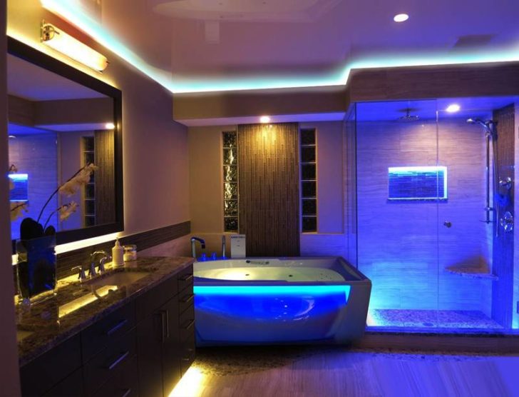 salle de bain high-tech