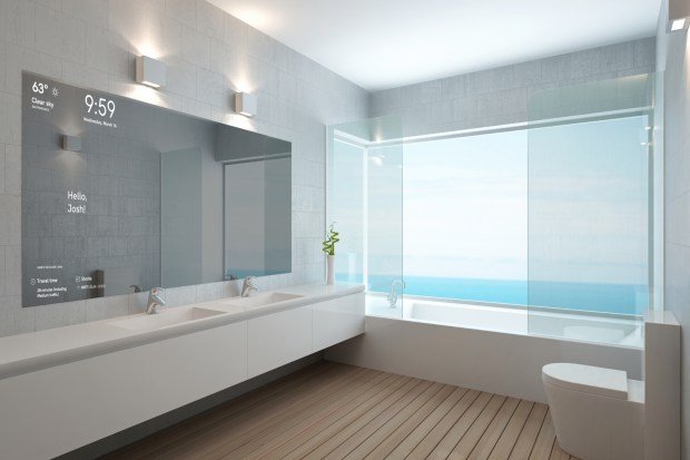 salle de bain high-tech