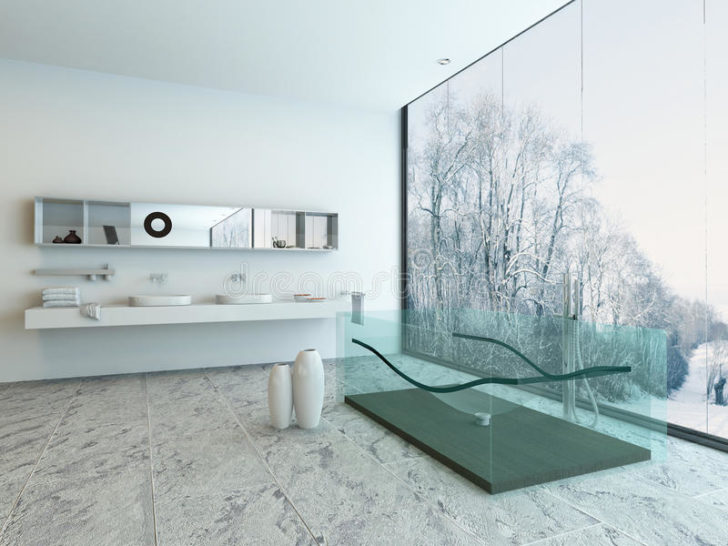 salle de bain high-tech