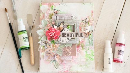 Technique de scrapbooking pour créer des cartes postales de vos propres mains