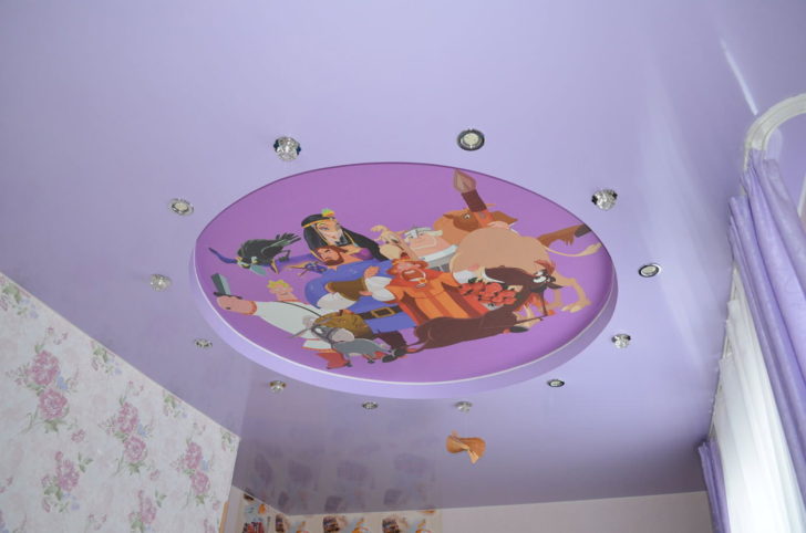 plafond pour crèche